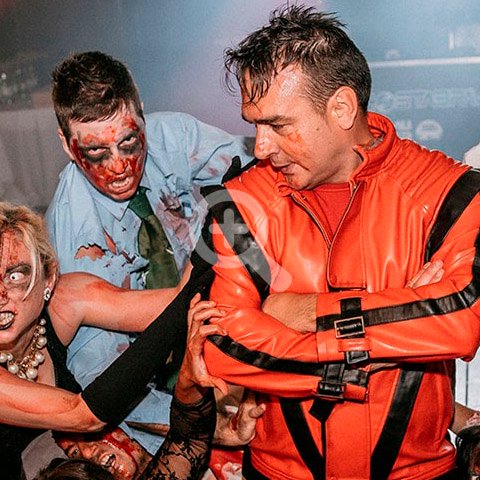 Grupo de baile tributo a Michael Jackson