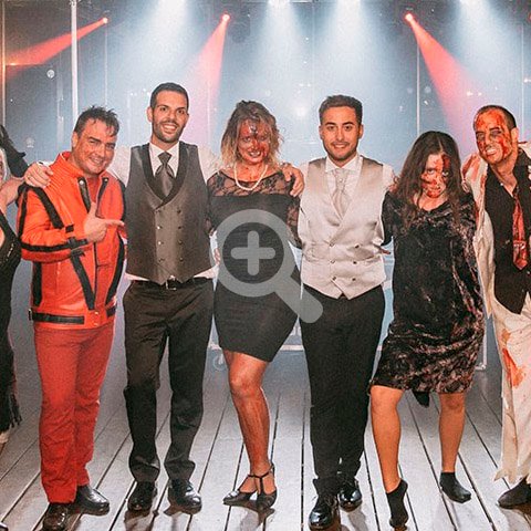 Grupo de baile tributo a Michael Jackson