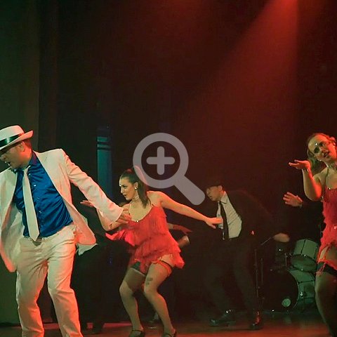 Grupo de baile tributo a Michael Jackson