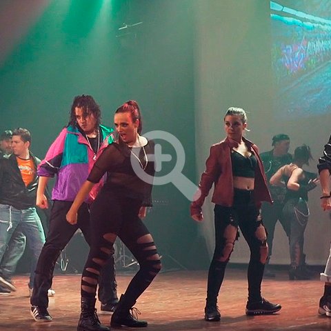 Grupo de baile tributo a Michael Jackson