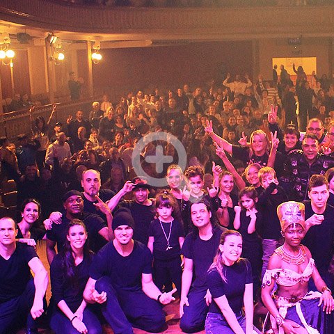 Grupo de baile tributo a Michael Jackson