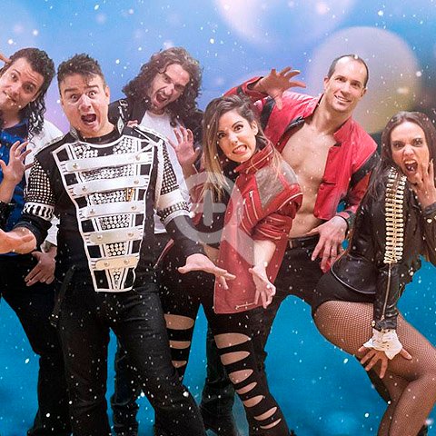 Grupo de baile tributo a Michael Jackson