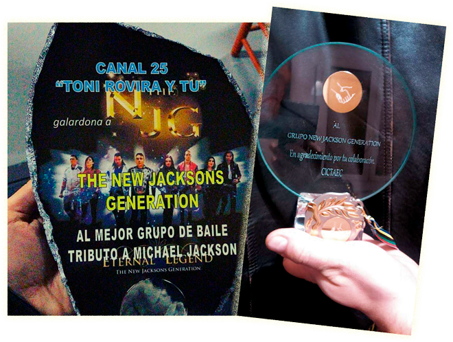 Grupo de baile tributo a Michael Jackson